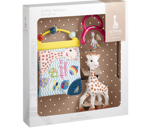 Подарочный набор для новорожденного Vulli Жирафа Софи